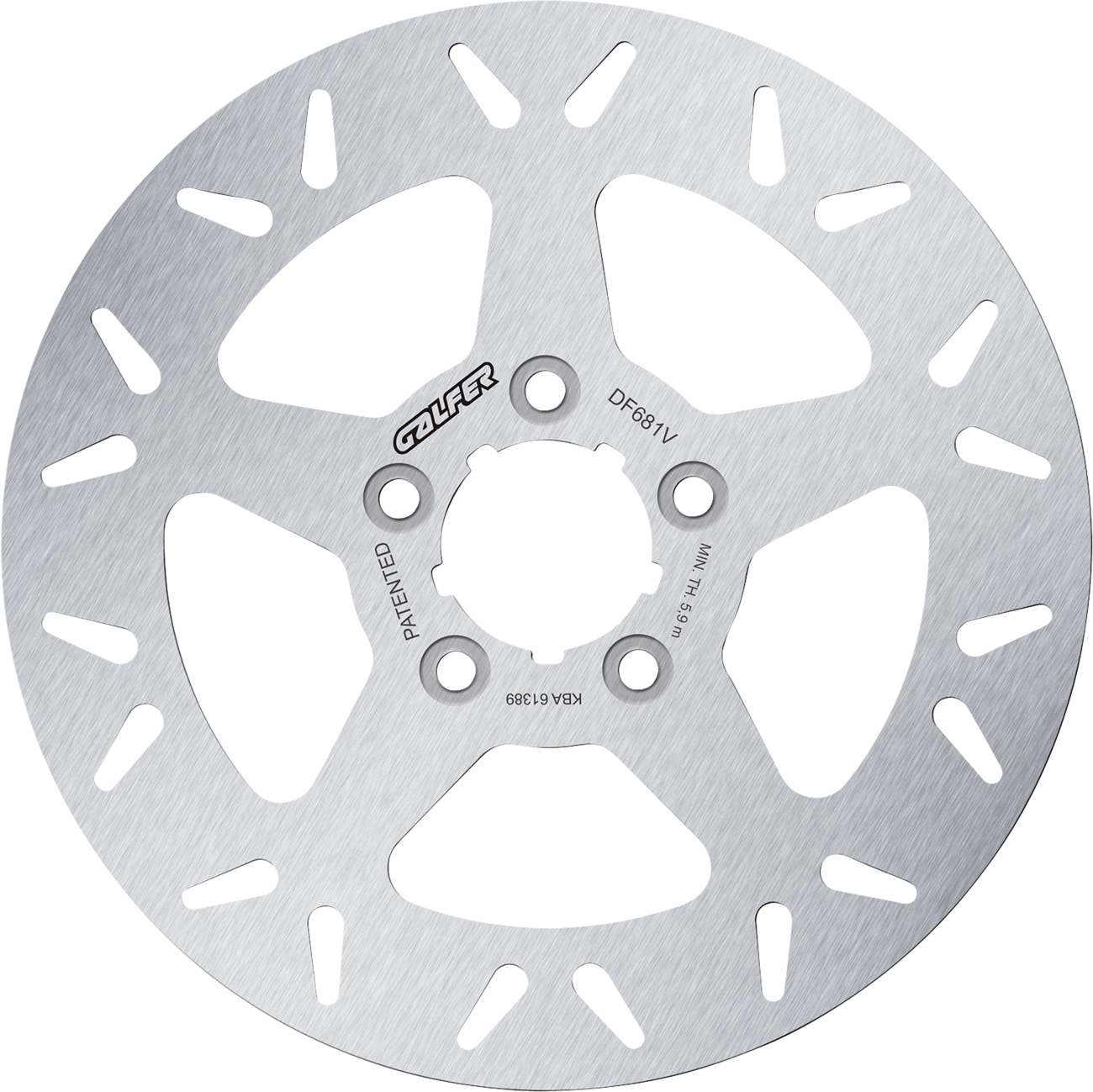 GALFER Brake Rotor - Fixed DF681V
