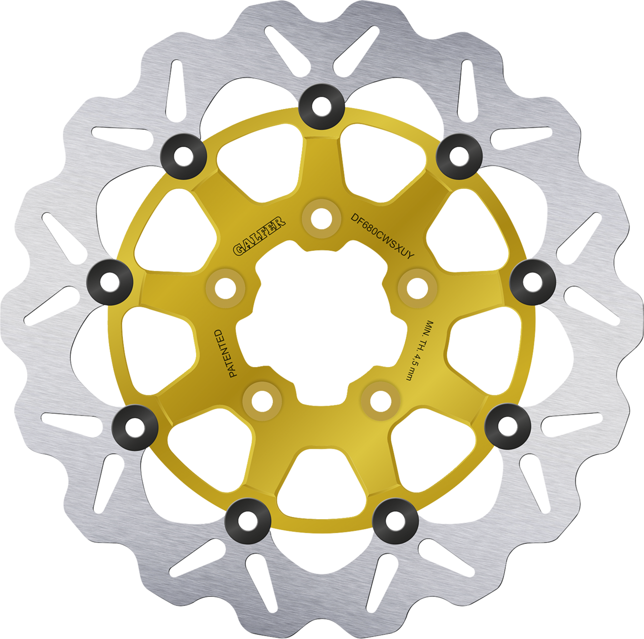GALFER Brake Rotor - Floating DF680CWSXUY