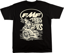 FMF Lean In T-Shirt - Black - Medium SU26118900-BLK-M
