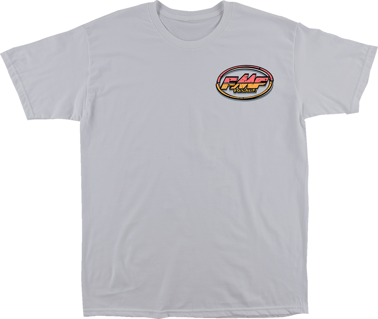 FMF Askew T-Shirt - Silver - XL SU26118906-SIL-XL