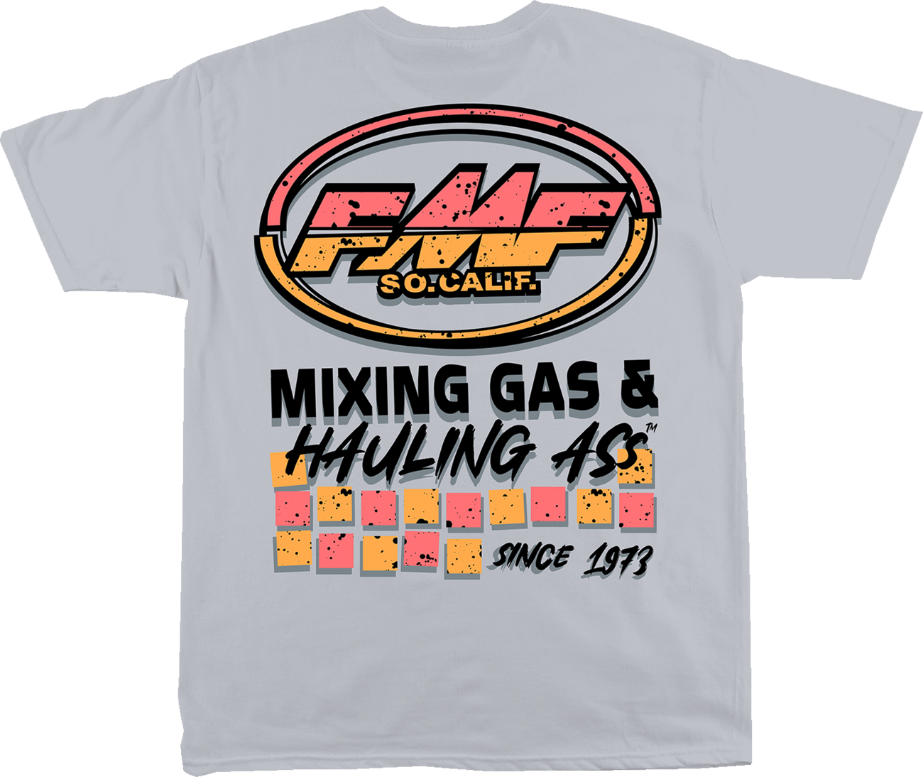 FMF Askew T-Shirt - Silver - XL SU26118906-SIL-XL
