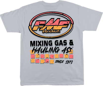 FMF Askew T-Shirt - Silver - XL SU26118906-SIL-XL