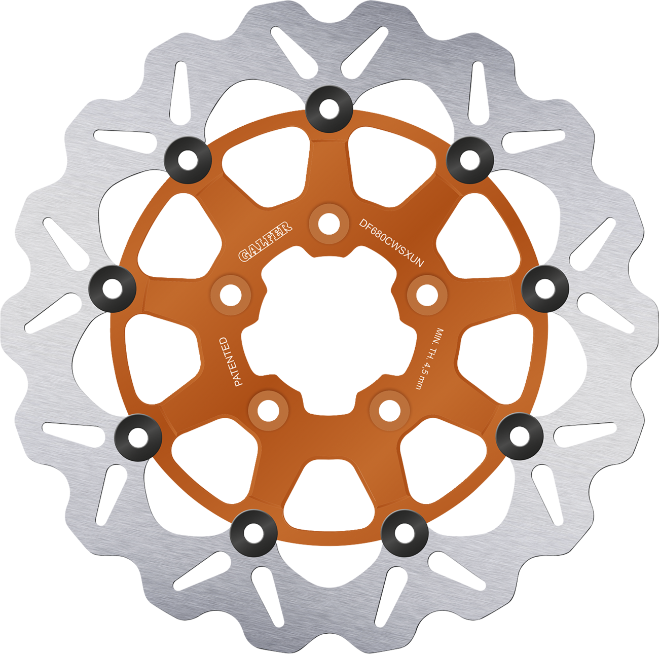 GALFER Brake Rotor - Floating DF680CWSXUN