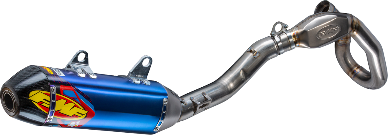 FMF Factory 4.1 RCT Exhaust System - Titanium - Desmo 450 - with MegaBomb Header 045716