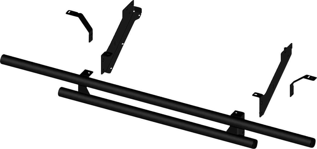 KFI PRODUCTS Rear Bumper - Round - Black - Can-Am - Defender '26 102335