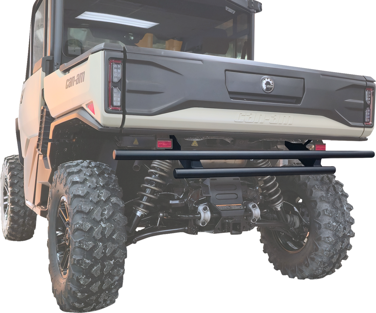 KFI PRODUCTS Rear Bumper - Round - Black - Can-Am - Defender '26 102335