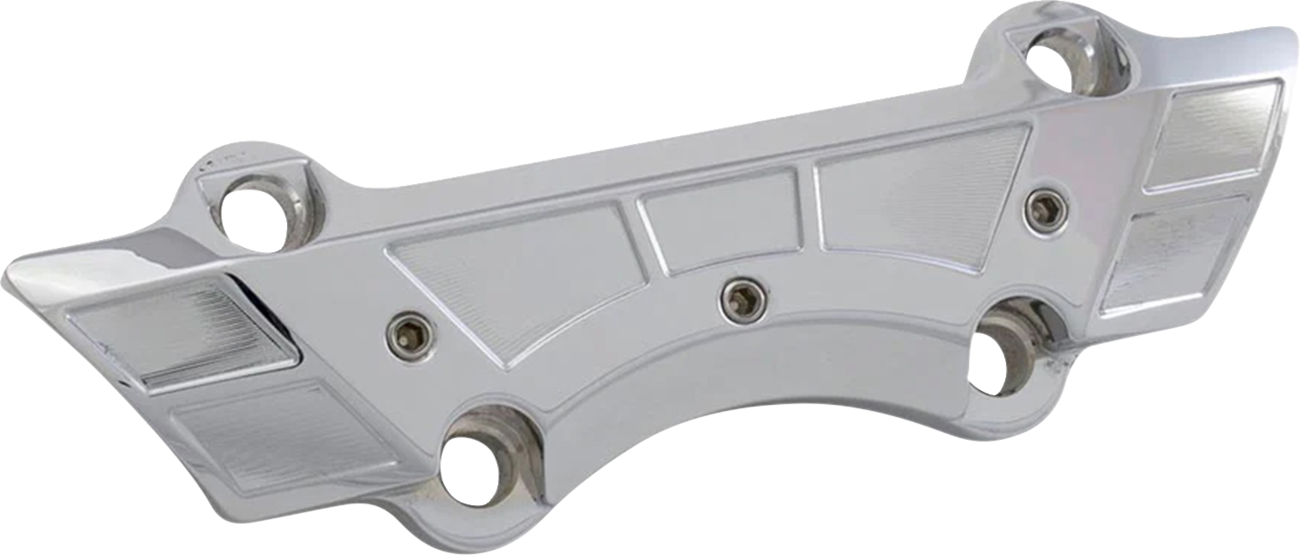 PAUL YAFFE ORIGINALS Weld Wing Riser Clamp - 1" - Chrome PYO:SRC-WW-C