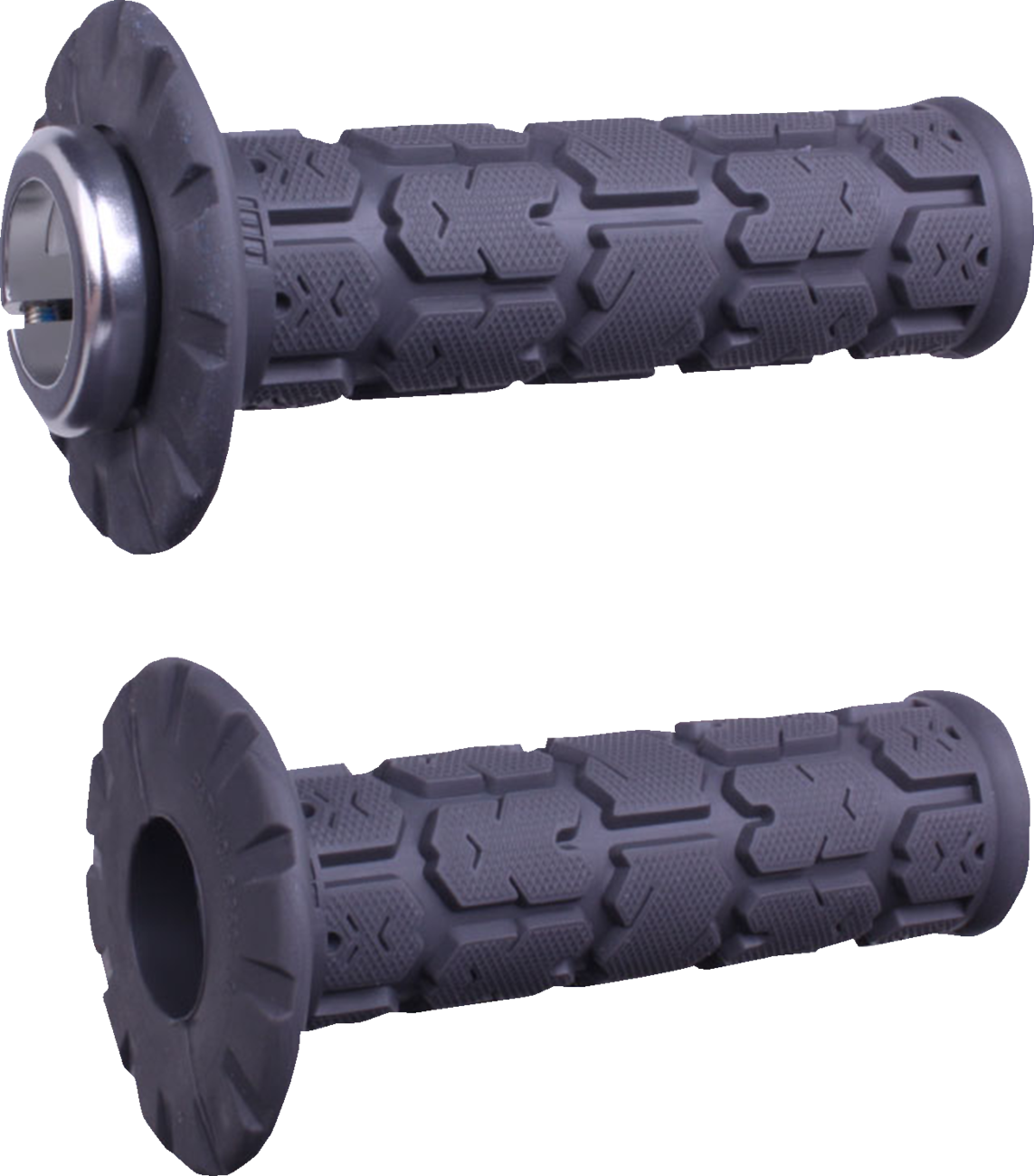 ODI Rogue Universal Lock-On Grips - Graphite/Silver H23URGH