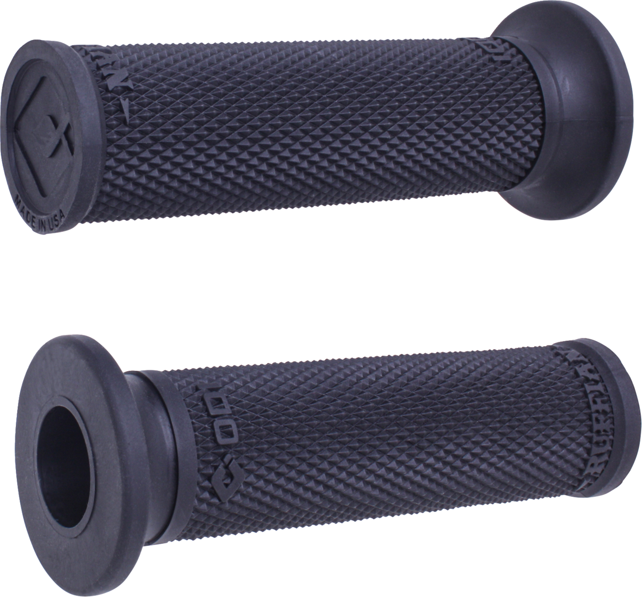 ODI Ruffian Single Ply V-Twin Grips - Black V00RFB