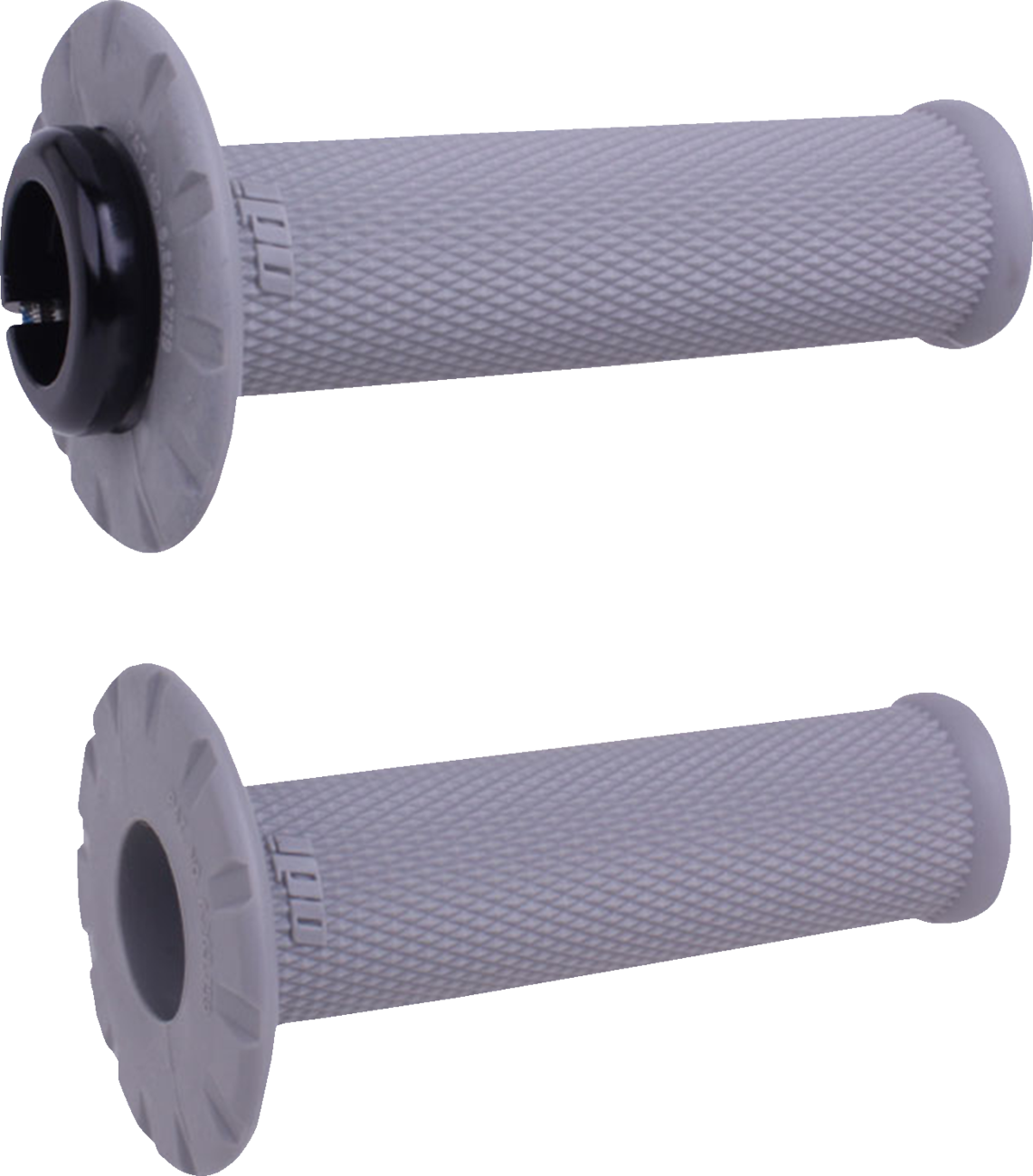 ODI Universal No-Waffle Lock-On Grips - Silver N20UNWN