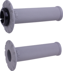 ODI Universal No-Waffle Lock-On Grips - Silver N20UNWN