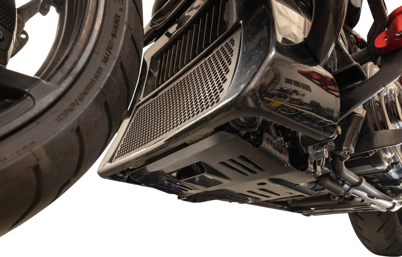THRASHIN SUPPLY CO. Skid Plate - Black - HD Touring TSC-3037-1