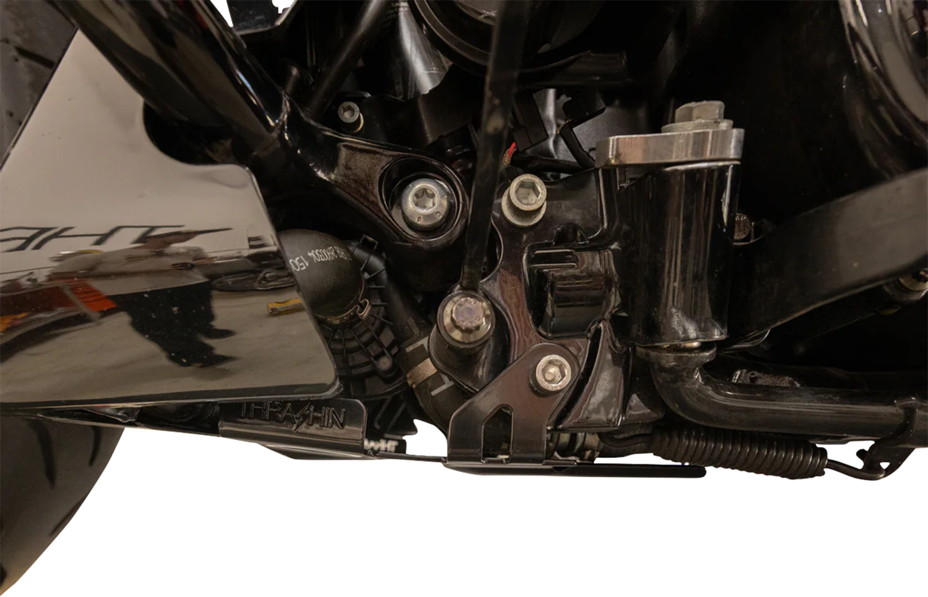 THRASHIN SUPPLY CO. Skid Plate - Black - HD Touring TSC-3037-1