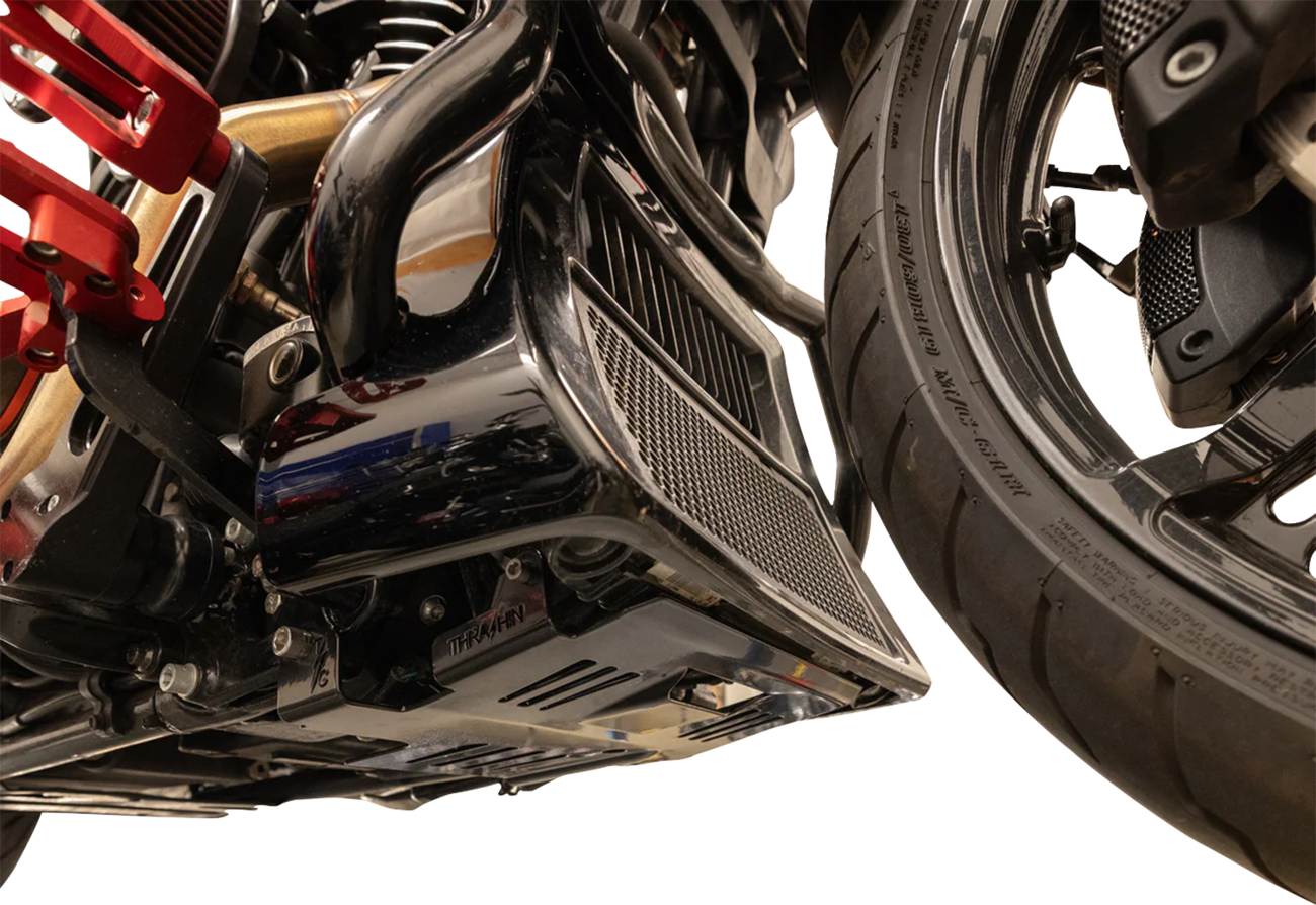 THRASHIN SUPPLY CO. Skid Plate - Black - HD Touring TSC-3037-1