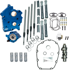S&S CYCLE Cam Chest Kit - Water Cooled - Chain Drive - 465 Cam - Chrome Pushrod Tubes - M8 310-0999C
