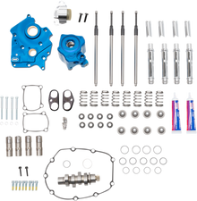 S&S CYCLE Cam Chest Kit - Oil Cooled - Chain Drive - 550 Cam - Chrome Pushrod Tubes - M8 310-1082C
