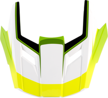 Z1R Dirt Maxx Visor Kit - Vortex - White/Green - XS-M 0132-1938