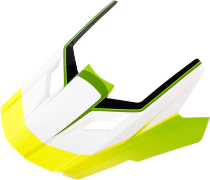 Z1R Dirt Maxx Visor Kit - Vortex - White/Green - L-2XL 0132-1939