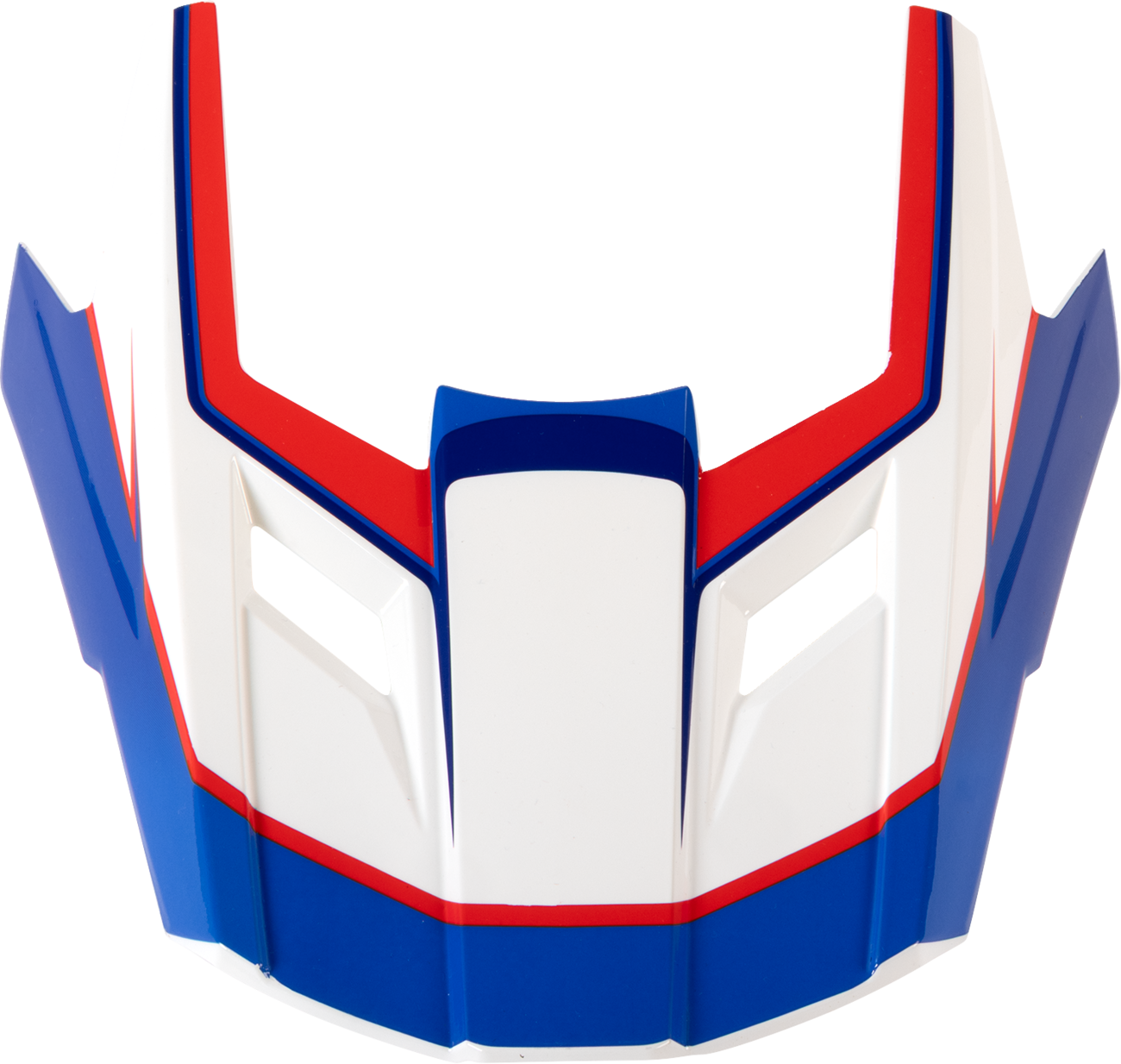 Z1R Dirt Maxx Visor Kit - Vortex - Red/White/Blue - L-2XL 0132-1941