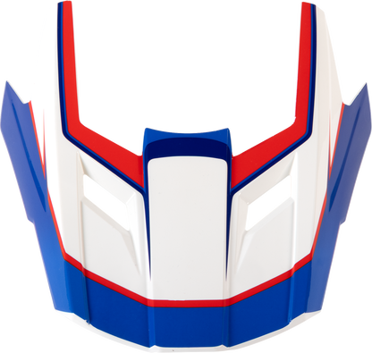 Z1R Dirt Maxx Visor Kit - Vortex - Red/White/Blue - L-2XL 0132-1941