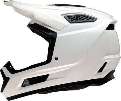 Z1R Dirt Maxx Helmet - Solid - White - XS 0110-9925