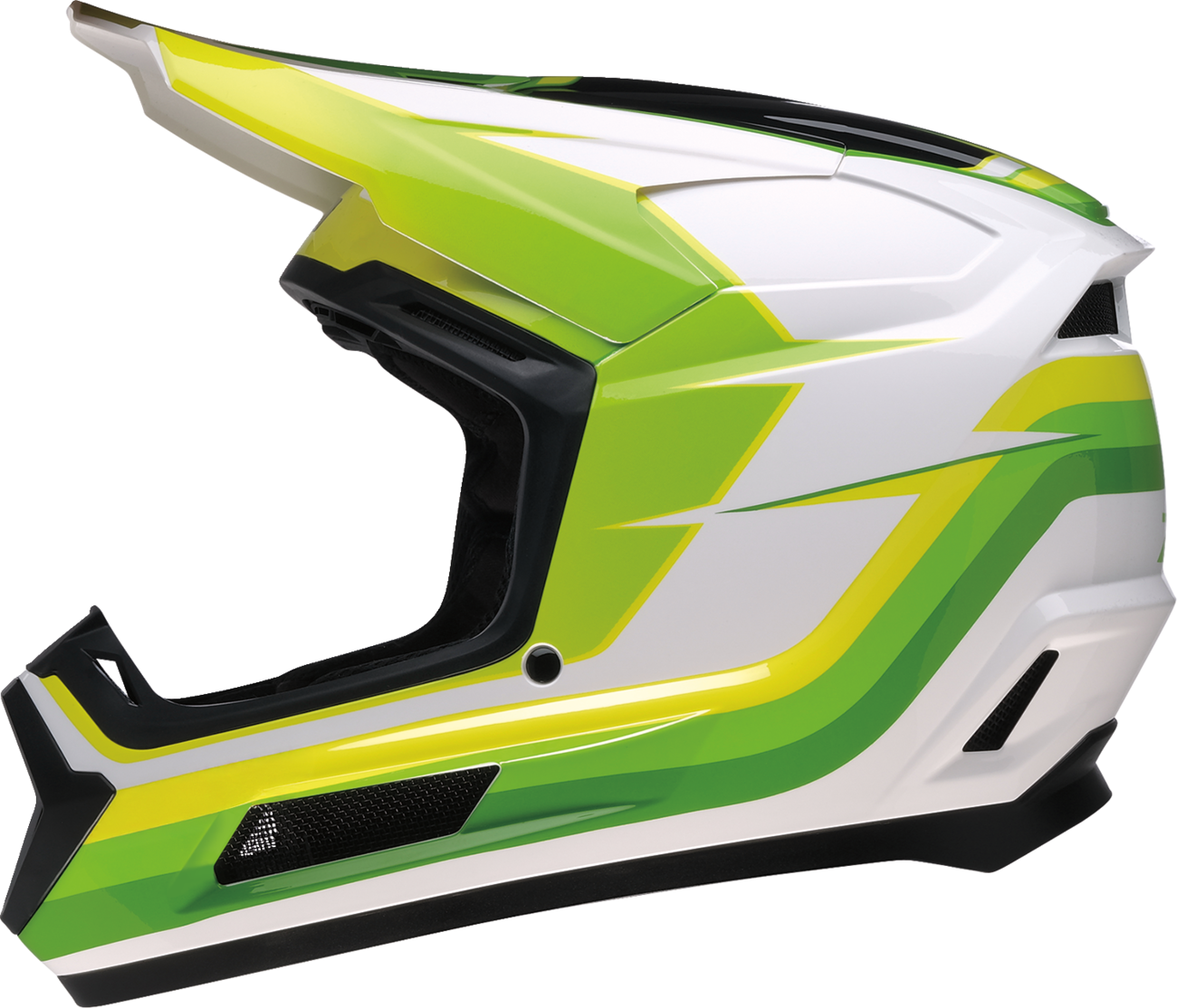 Z1R Youth Dirt Maxx - Vortex - White/Green - Small 0111-1893