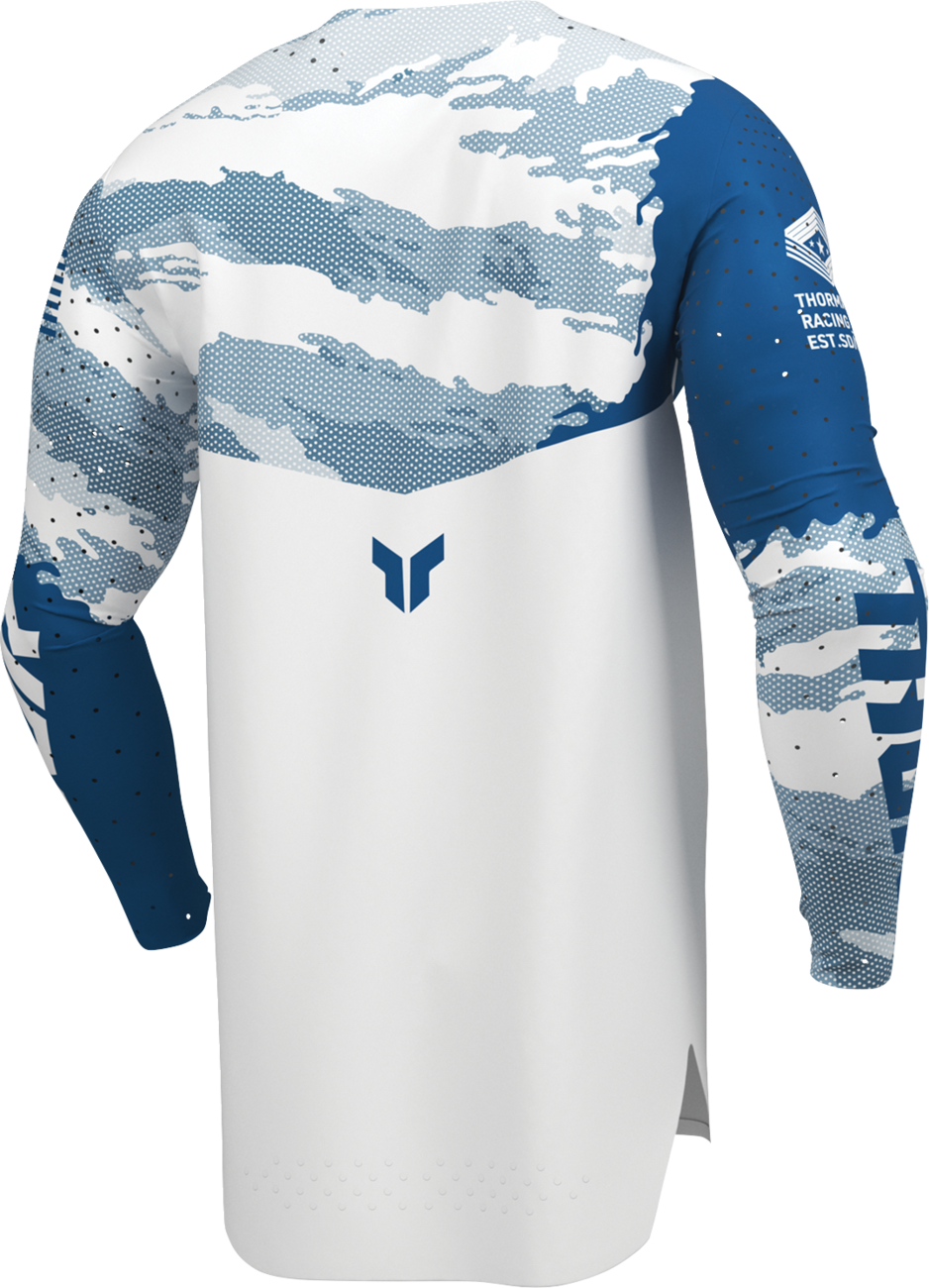 THOR Sportmode Recon LE Jersey - White/Blue - Medium 2910-9078