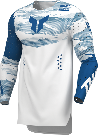 THOR Sportmode Recon LE Jersey - White/Blue - XL 2910-9080