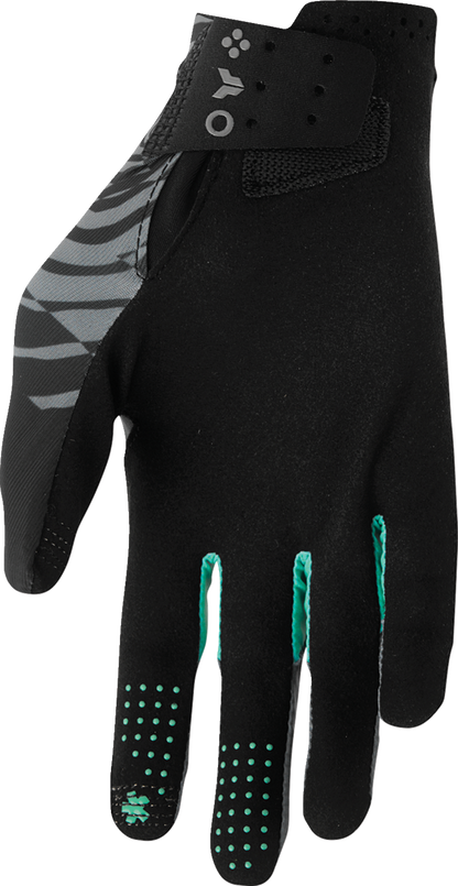 THOR Sportmode Mind Control Gloves - Charcoal/Black - Large 3330-9103