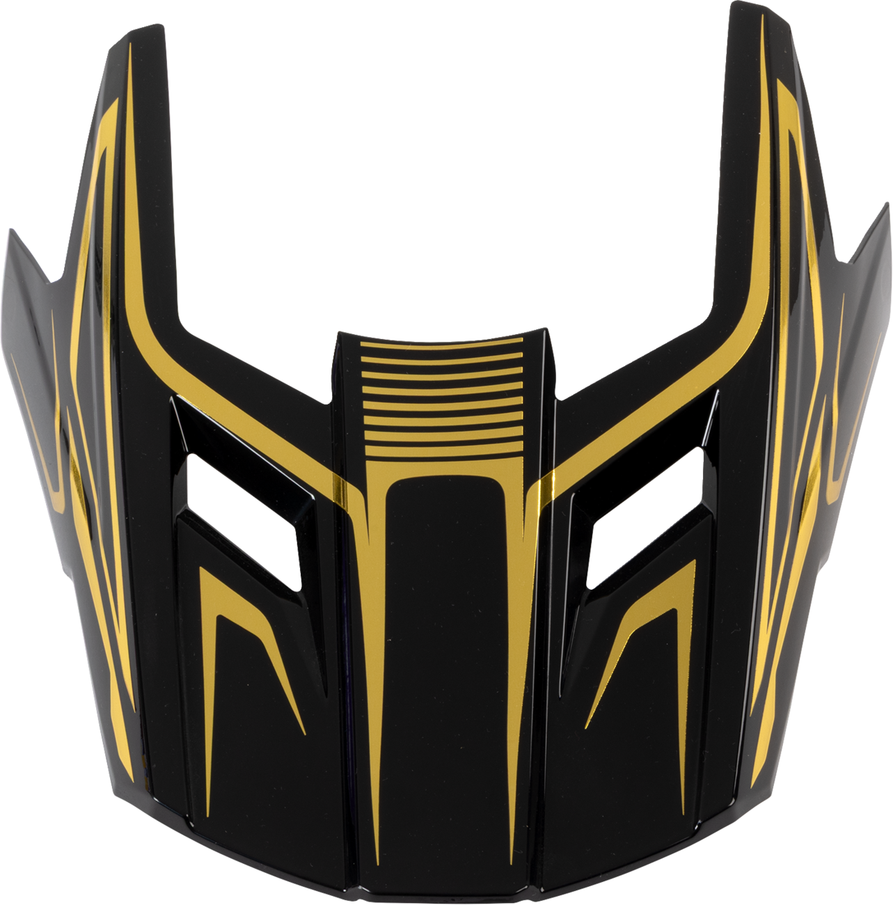 Z1R Dirt Maxx Visor Kit - Monogram - Black/Gold - XS-M 0132-1942