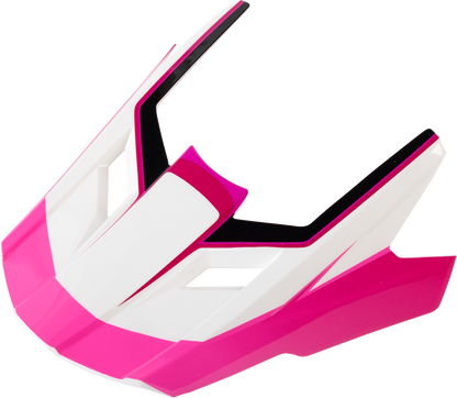 Z1R Youth Dirt Maxx Visor Kit - Vortex - Pink/White 0132-1947