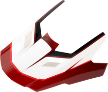 Z1R Dirt Maxx Visor Kit - Vortex - Red/White - L-2XL 0132-1932