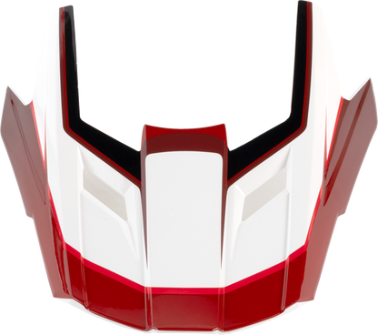 Z1R Dirt Maxx Visor Kit - Vortex - Red/White - L-2XL 0132-1932