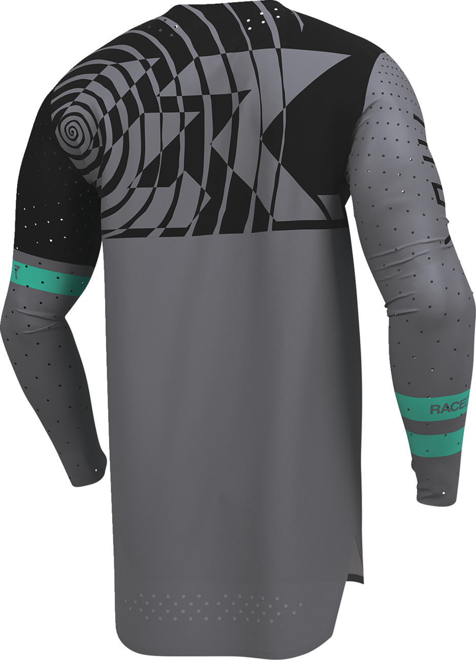 THOR Sportmode Mind Control Jersey - Charcoal/Black - Large 2910-8764