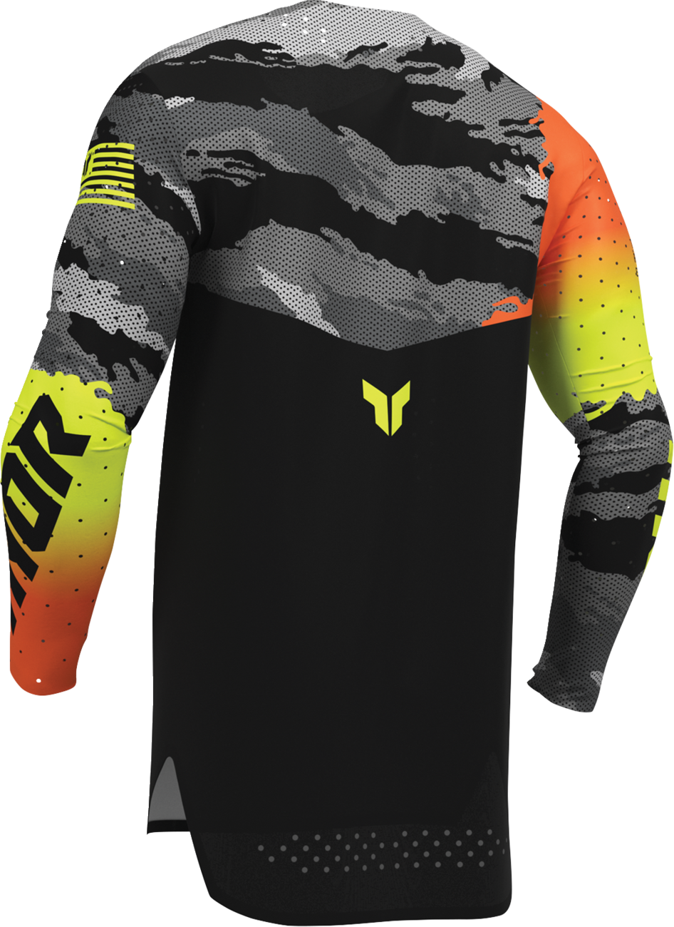 THOR Sportmode Recon LE Jersey - Black/Acid - Large 2910-9076