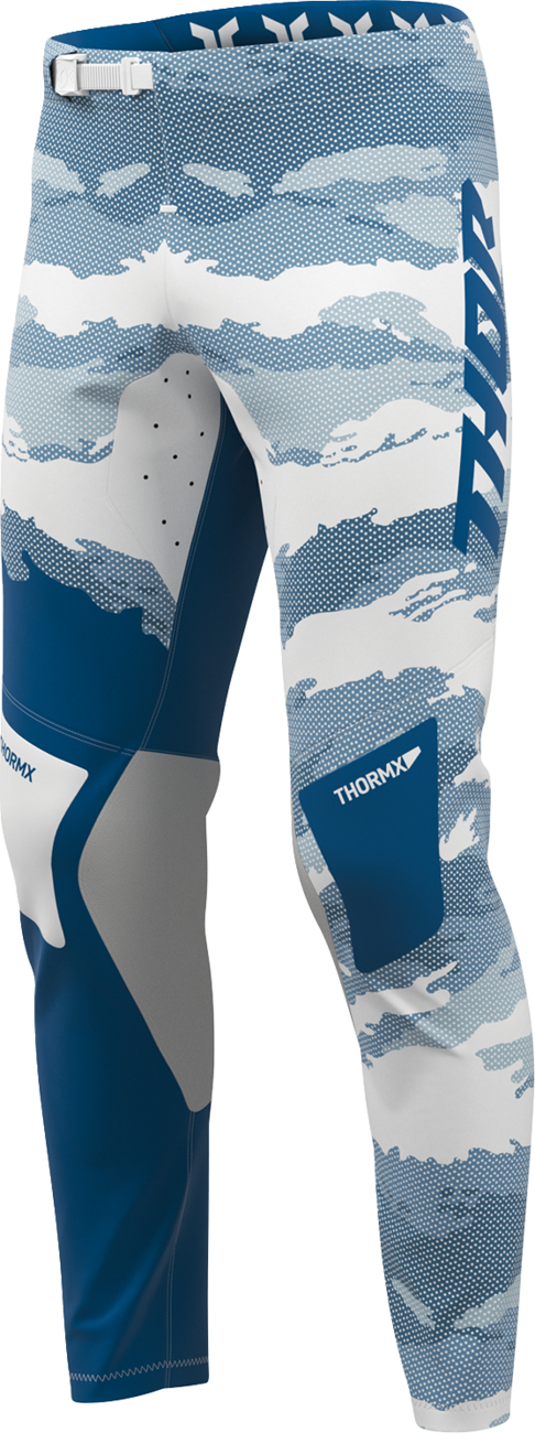 THOR Sportmode Recon LE Pants - White/Blue - US 34 2901-13379