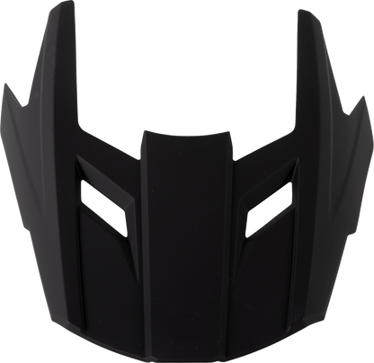 Z1R Youth Dirt Maxx Visor Kit - Vortex - Black 0132-1944