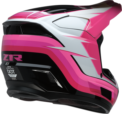 Z1R Youth Dirt Maxx - Vortex - Pink/White - Small 0111-1884