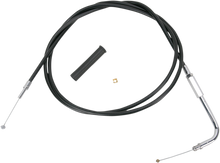 DRAG SPECIALTIES Black Vinyl Throttle Cable - 58" 4332158B