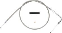 DRAG SPECIALTIES Stainless Braided Throttle Cable - 36" 5330536B