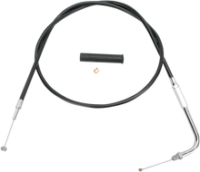 DRAG SPECIALTIES Black Vinyl Throttle Cable - 44" 4330544B