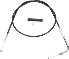 DRAG SPECIALTIES Black Vinyl Throttle Cable - 48" 4330548B