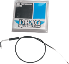 DRAG SPECIALTIES Black Vinyl Throttle Cable - 44" 4330344B