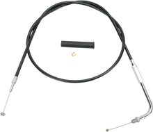DRAG SPECIALTIES Black Vinyl Throttle Cable - 48" 4330348B