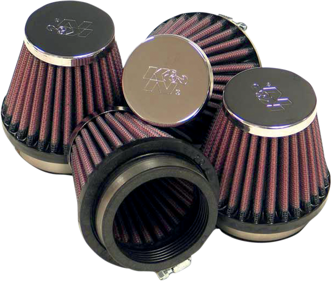 K & N Clamp-On Air Filters - Honda/Kawasaki/Suzuki/Yamaha RC-2344