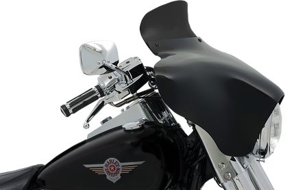 MEMPHIS SHADES Batwing Spoiler Shield - 5" - Dark Black Smoke MEP84010