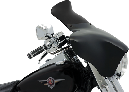 MEMPHIS SHADES Batwing Spoiler Shield - 9" - Dark Black Smoke MEP84210
