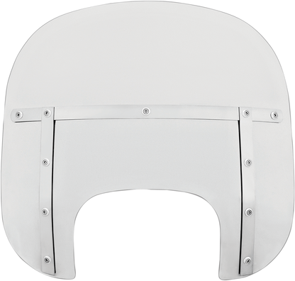 MEMPHIS SHADES Fats Windshield - Clear - 13" - FLFB/S MEM6000