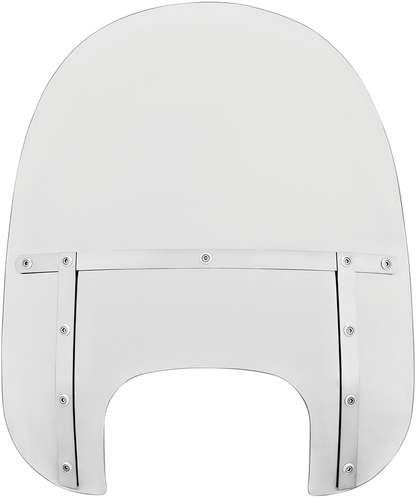 MEMPHIS SHADES Fats Windshield - Clear - 19" - FLFB/S MEM6300