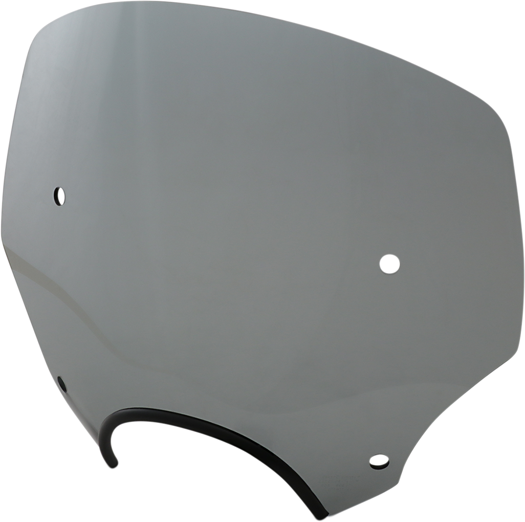 MEMPHIS SHADES El Paso Windshield - 13" - 7" Headlight Cutout - Black Smoke MEP5233